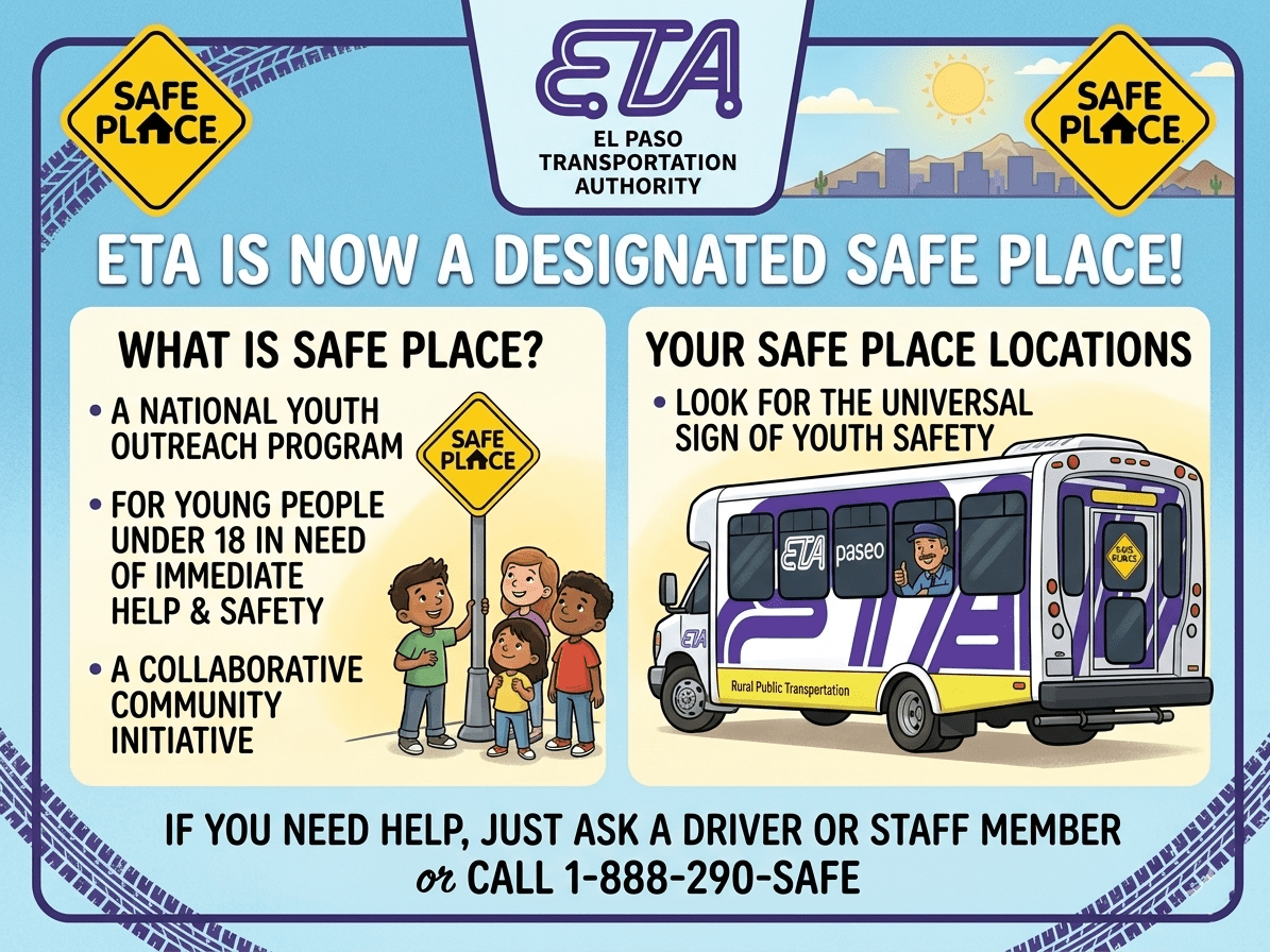 ETA is Now a Designated SAFE PLACE!